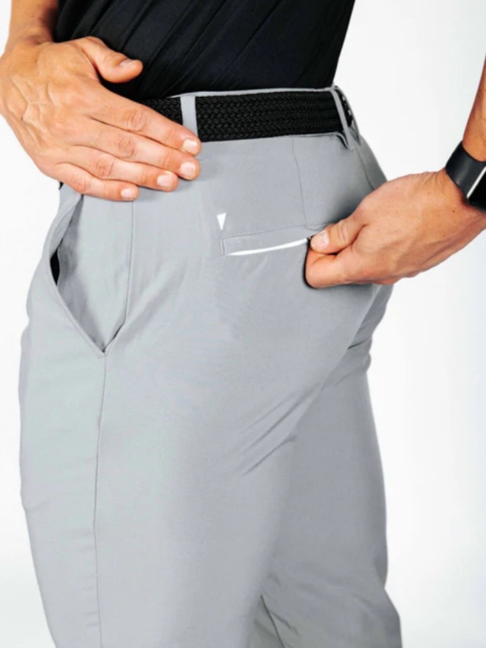 Primo Light Gray Golf Jogger - Picture 3 of 14